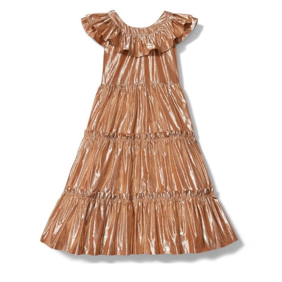 Janie and Jack Other - RACHEL ZOE X JANIE AND JACK METALLIC MIDI DRESS